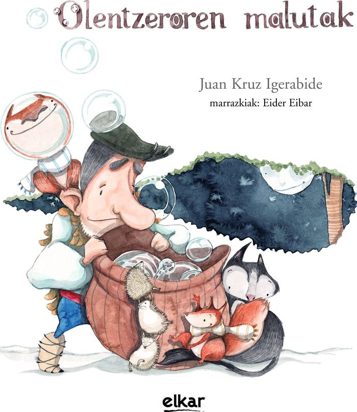 Couverture du livre « OLENTZEROREN MALUTAK » de Igerabide, Kruz Juan, librairie Les Contes Infusés à Corte