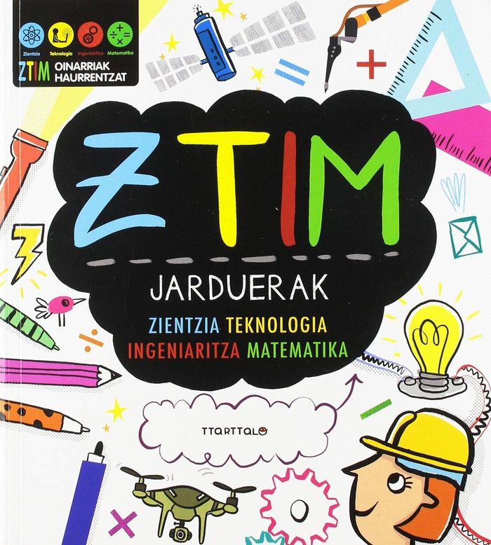 Couverture du livre « ZTIM JARDUERAK », librairie Les Contes Infusés à Corte