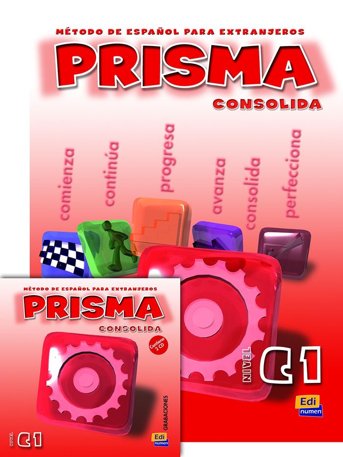 Couverture du livre « PRISMA C1 CONSOLIDA L DEL ALUMNO CD » de Collectif, librairie Les Contes Infusés à Corte