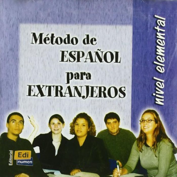 Couverture du livre « METODO DE ESPANOL ELEMENTAL CD » de Collectif, librairie Les Contes Infusés à Corte