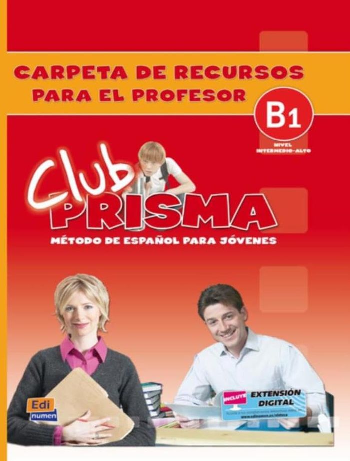 Couverture du livre « CLUB PRISMA B1 CARPETA DE RECURSOS » de Collectif, librairie Les Contes Infusés à Corte