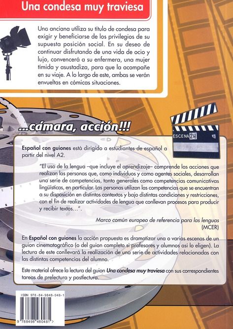 Quatrième de couverture de « ESPANOL CON G UNA CONDESA MUY TRAVIESA »