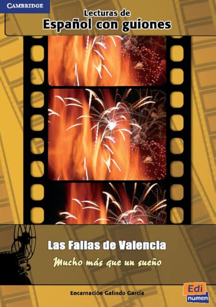 Couverture du livre « ESPANOL CON G LAS FALLAS DE VALENCIA » de Garcia Galindo, librairie Les Contes Infusés à Corte