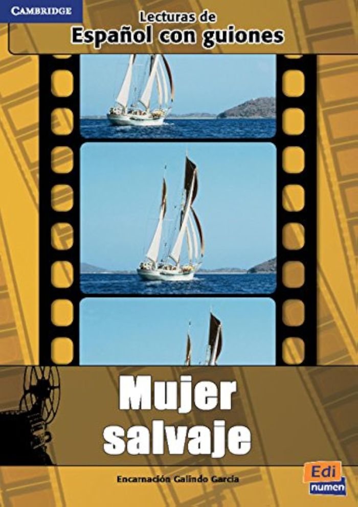 Couverture du livre « ESPANOL CON GUIONES MUJER SALVAJE » de Garcia Galindo, librairie Les Contes Infusés à Corte