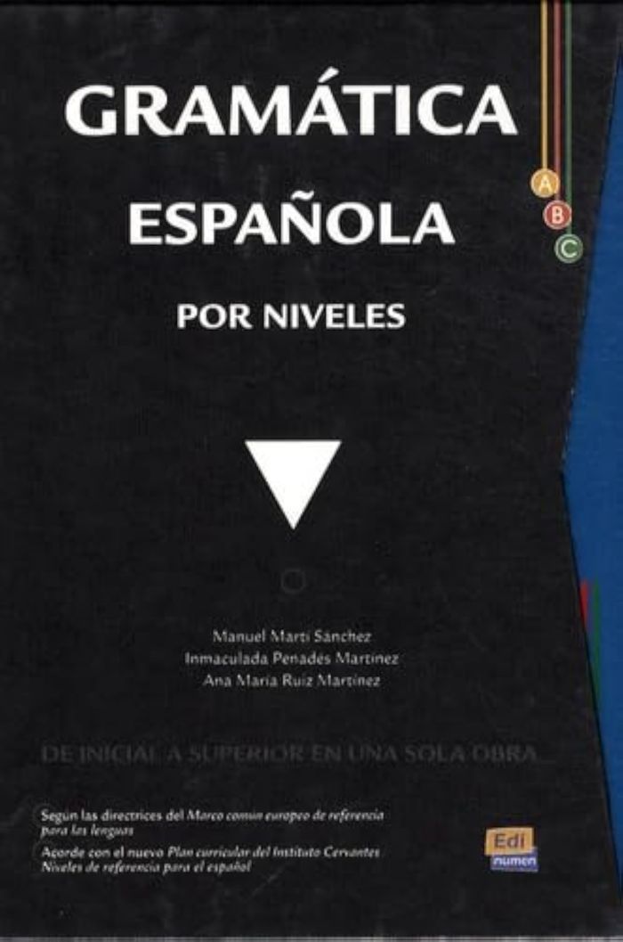 Couverture du livre « GRAMATICA ESPANOLA POR NIVELES » de Collectif, librairie Les Contes Infusés à Corte