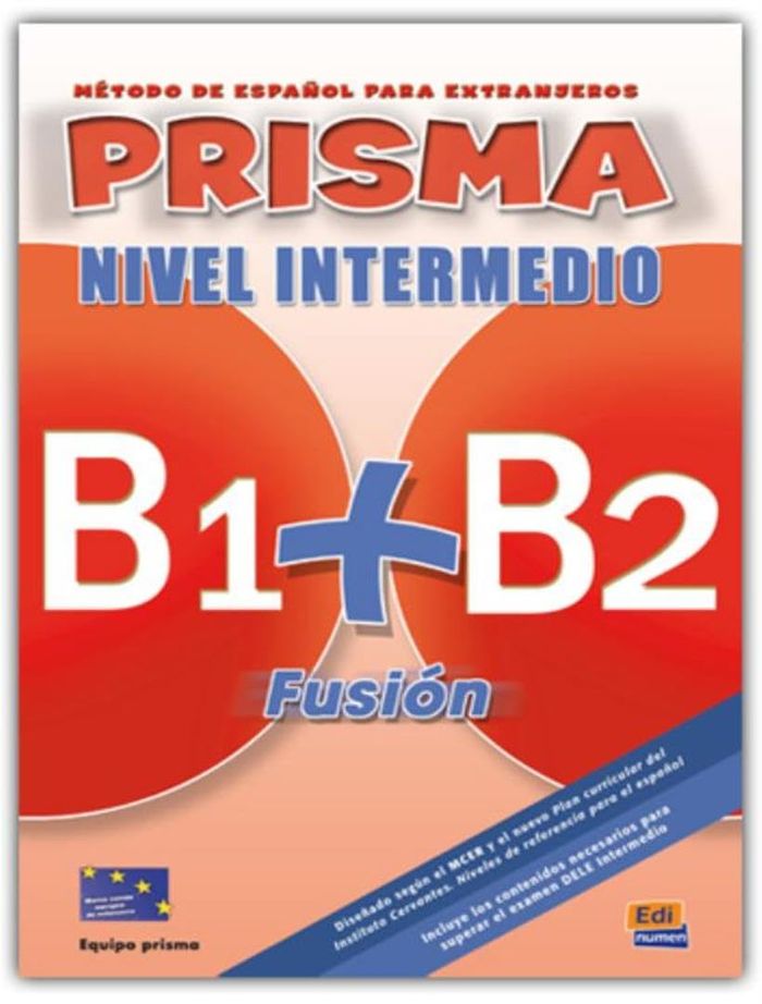 Couverture du livre « PRISMA FUSION B1 B2 L DEL ALUMNO CD » de Collectif, librairie Les Contes Infusés à Corte