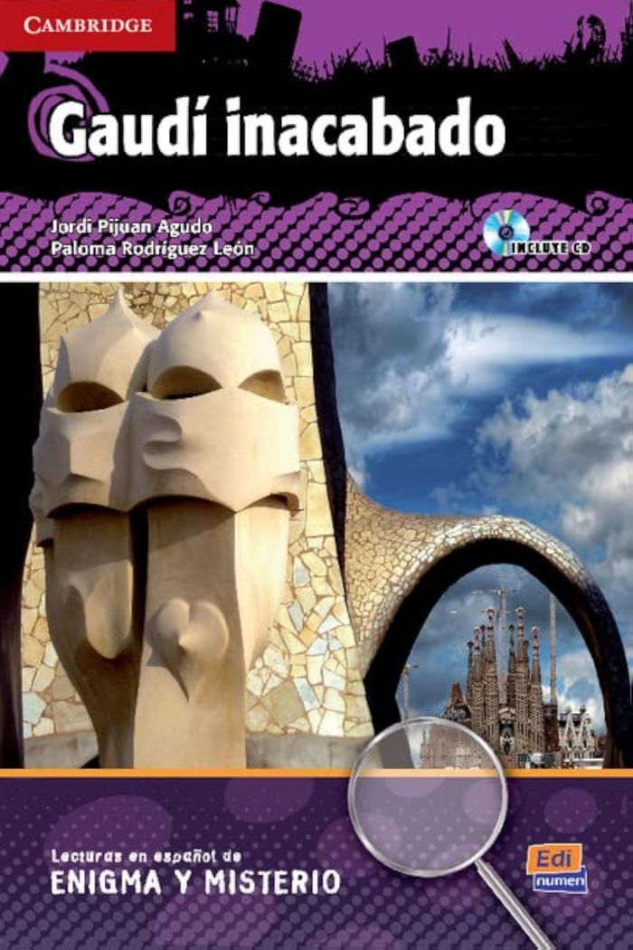 Couverture du livre « GAUDI INACABADO LIBRO CON CD » de Collectif, librairie Les Contes Infusés à Corte