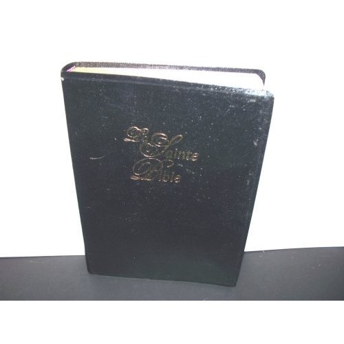 Couverture du livre « BIBLE SEGOND GROS CARACTERE » de Collectif, librairie Les Contes Infusés à Corte