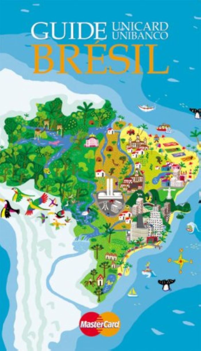 Couverture du livre « GUIDE DU BRESIL », librairie Les Contes Infusés à Corte