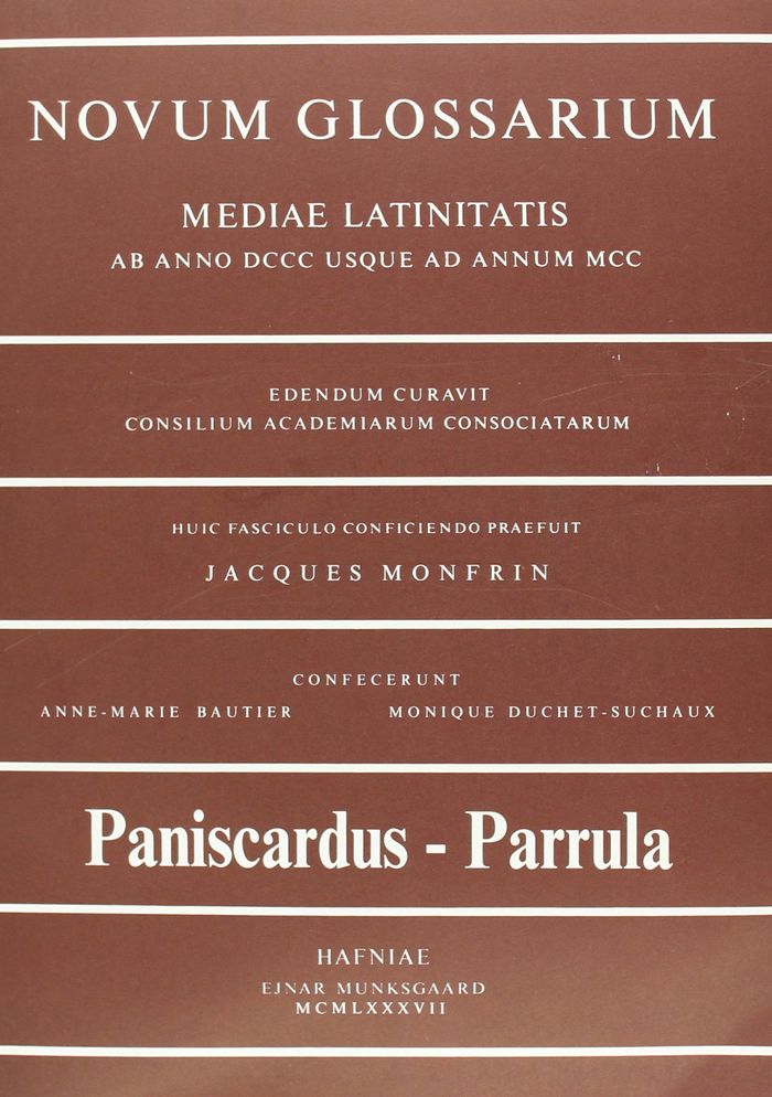 Couverture du livre « PANISCARDUS-PARRULA », librairie Les Contes Infusés à Corte
