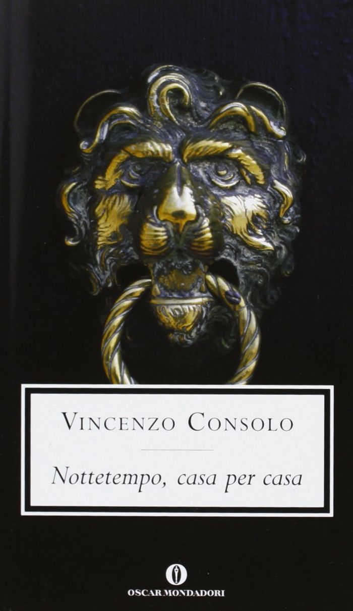 Couverture du livre « NOTTETEMPO CASA PER CASA » de Vincenz Consolo, librairie Les Contes Infusés à Corte