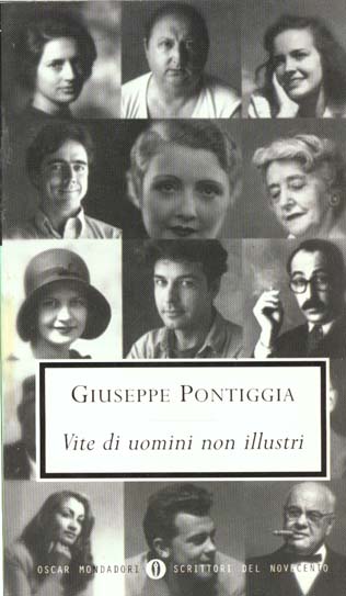 Couverture du livre « VITE DI UOMINI NON ILLUSTRI » de Giuse Pontiggia, librairie Les Contes Infusés à Corte