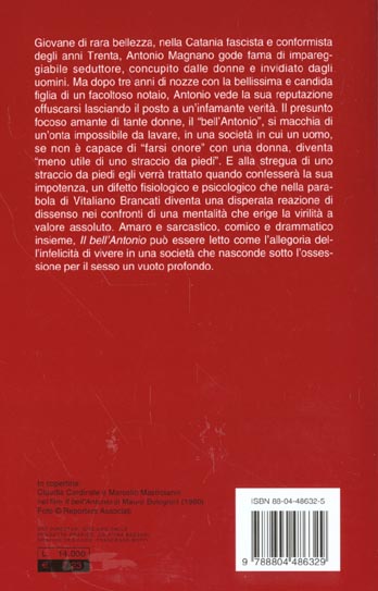 Quatrième de couverture de « BELL'ANTONIO (IL) »