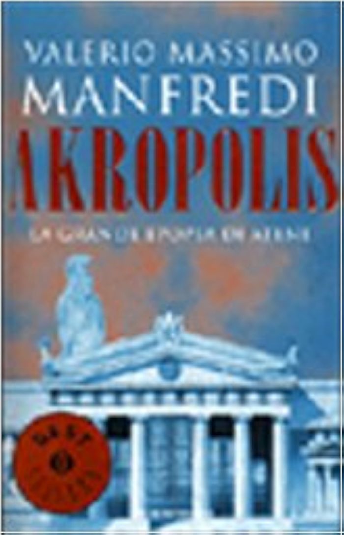 Couverture du livre « AKROPOLIS » de Valerio Massimo, librairie Les Contes Infusés à Corte