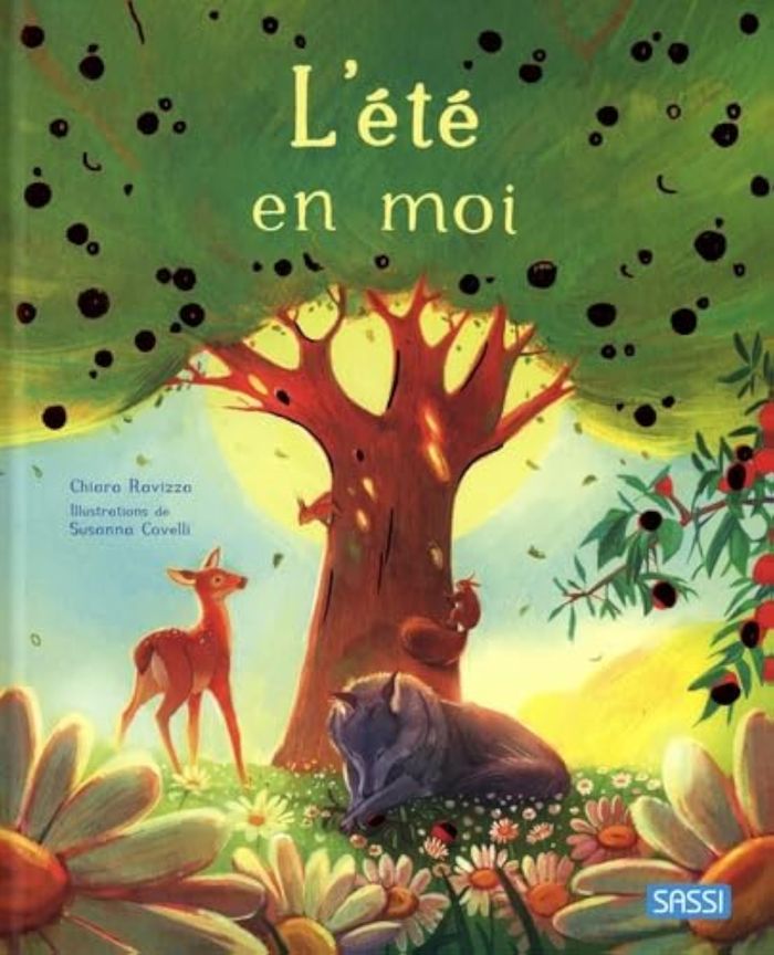 Couverture du livre « L'ETE EN MOI », librairie Les Contes Infusés à Corte