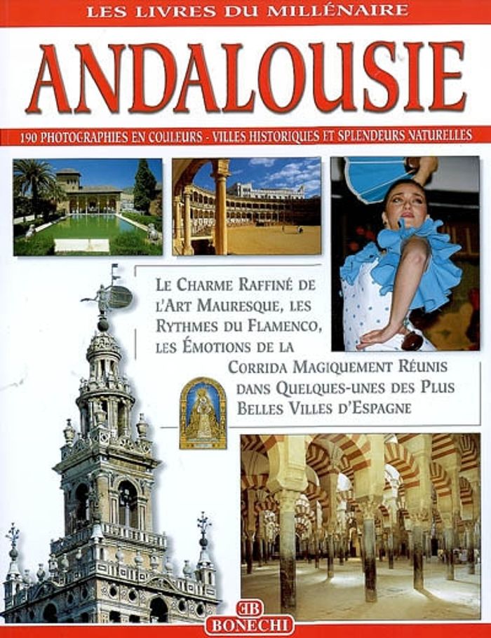 Couverture du livre « ANDALOUSIE FRAN AIS » de C. Pascual, librairie Les Contes Infusés à Corte