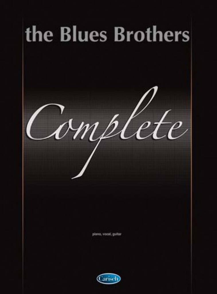 Couverture du livre « THE BROTHERS BLUES: COMPLETE PIANO, VOIX, GUITARE » de Brothers Blues, The, librairie Les Contes Infusés à Corte