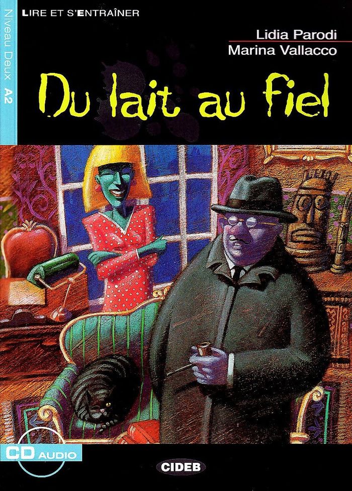 Couverture du livre « DU LAIT AU FIEL+CD » de Parodi Lidia, librairie Les Contes Infusés à Corte