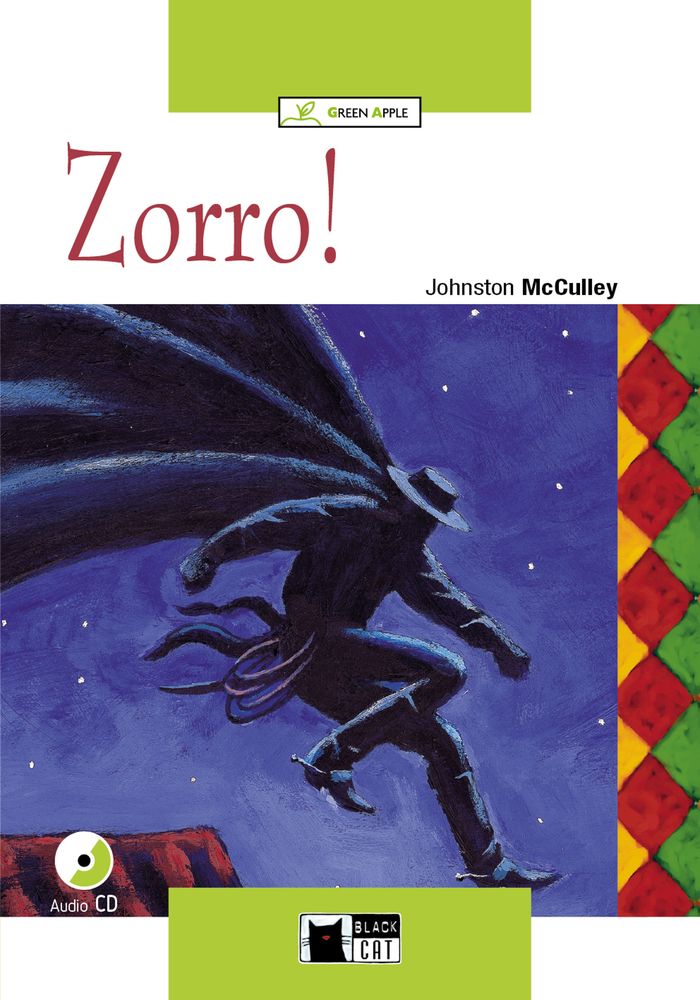 Couverture du livre « ZORRO ! (A1) » de Mcculley Johnston, librairie Les Contes Infusés à Corte