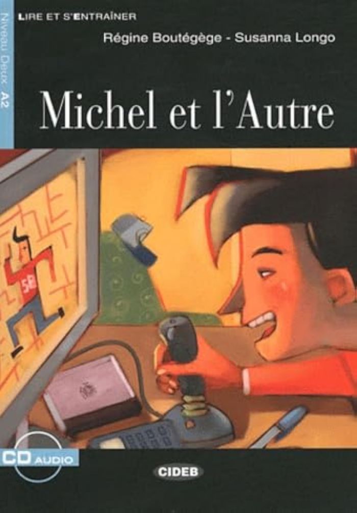 Couverture du livre « MICHEL ET L'AUTRE+CD » de Boutegege Regine, librairie Les Contes Infusés à Corte