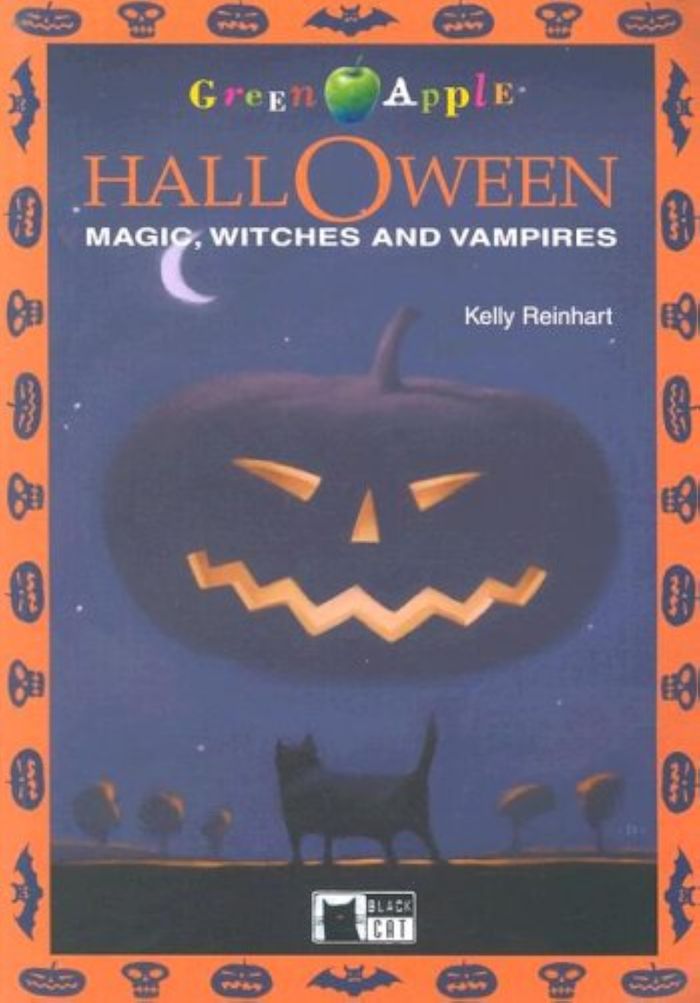 Couverture du livre « HALLOWEEN + CD » de Reinhart Kelly, librairie Les Contes Infusés à Corte