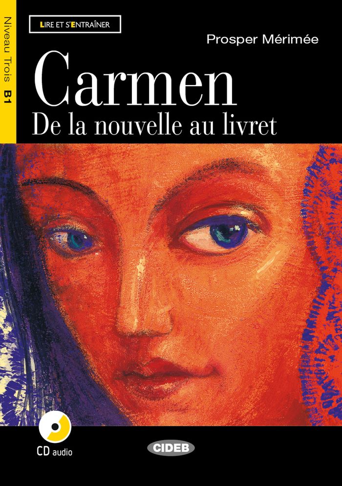 Couverture du livre « CARMEN (B1) » de Merimee Prosper, librairie Les Contes Infusés à Corte