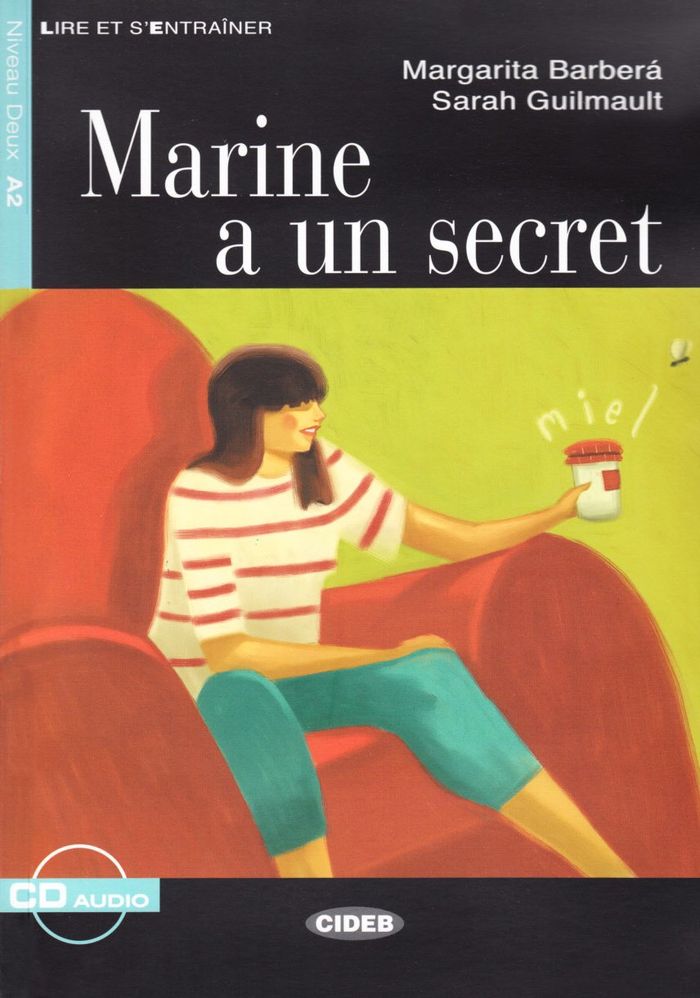 Couverture du livre « MARINE A UN SECRET+CD », librairie Les Contes Infusés à Corte