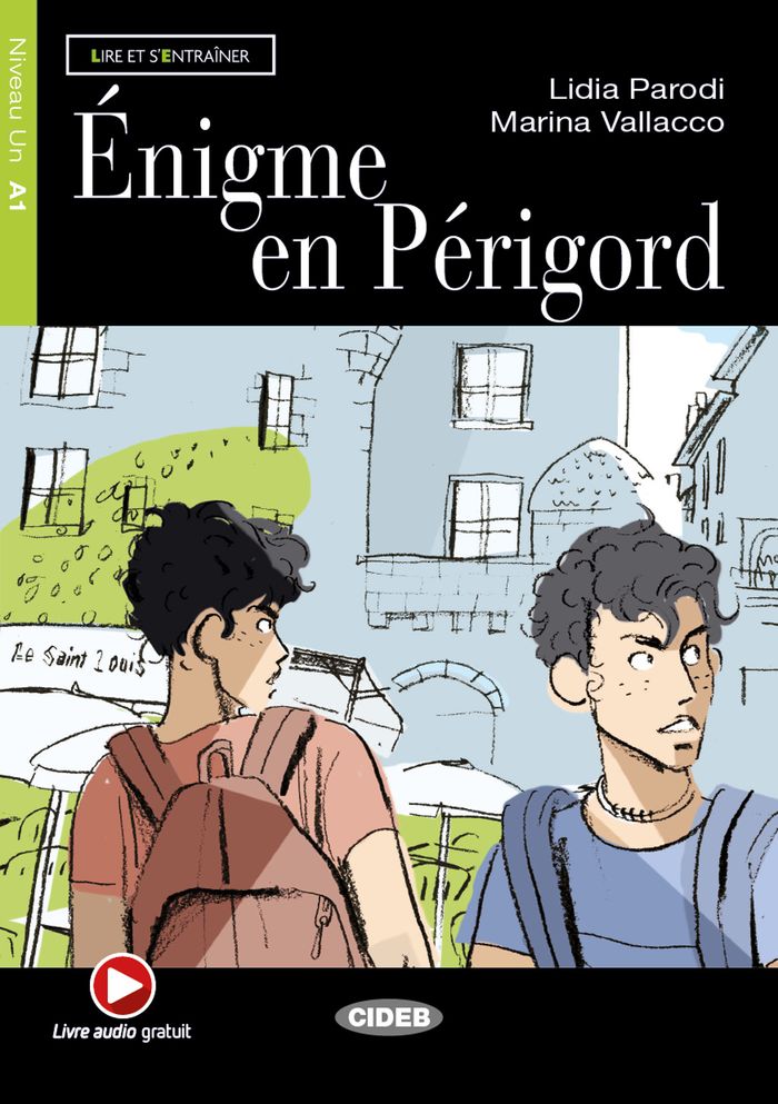 Couverture du livre « ENIGME EN PERIGORD (A1) » de L./m., librairie Les Contes Infusés à Corte