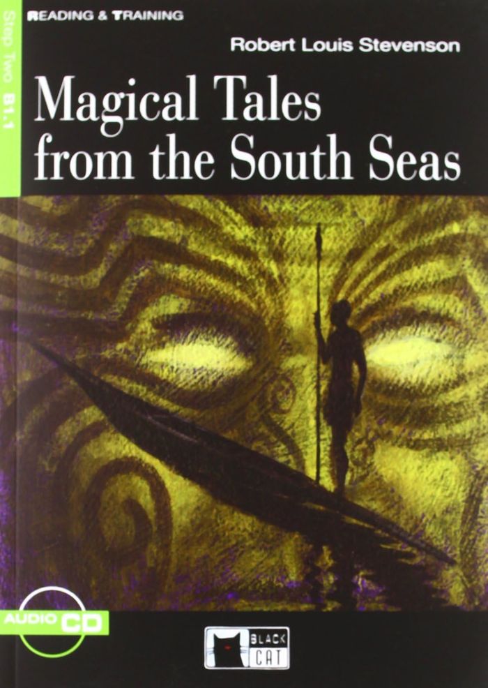 Couverture du livre « MAGICAL TALES FROM THE SOUTH SEAS LIVRE+CD » de Robert L. Stevenson, librairie Les Contes Infusés à Corte