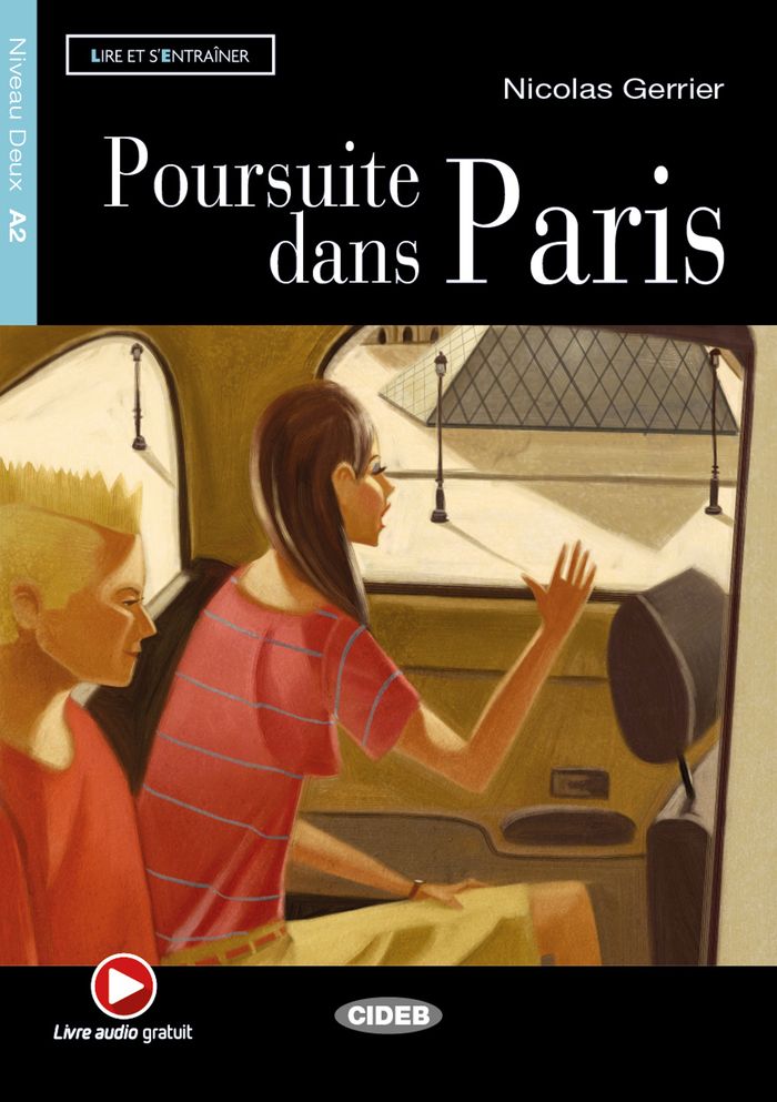 Couverture du livre « POURSUITE DANS PARIS (A2) » de Gerrier Nicolas, librairie Les Contes Infusés à Corte
