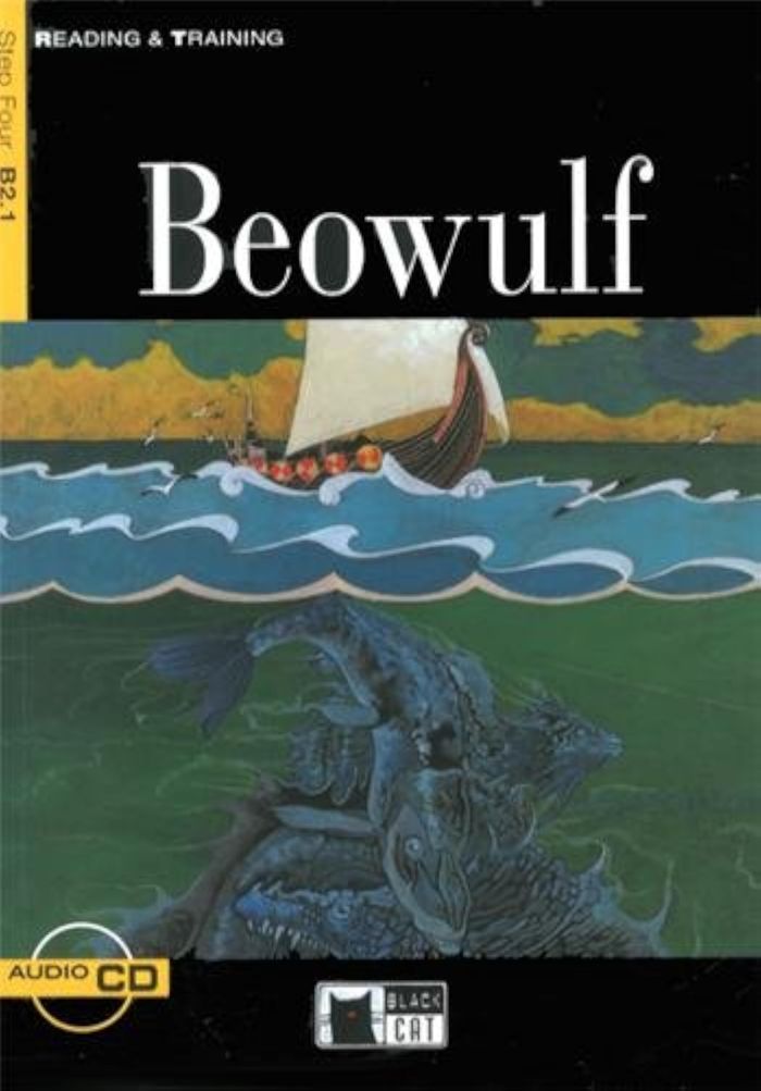 Couverture du livre « BEOWULF  LIVRE+CD » de Spence Victoria, librairie Les Contes Infusés à Corte