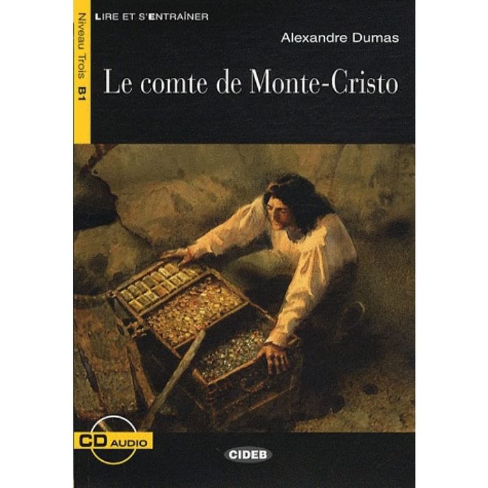 Couverture du livre « COMTE MONTE CRISTO+CD » de Dumas Alexandre, librairie Les Contes Infusés à Corte