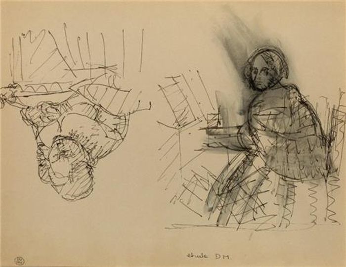 Couverture du livre « MUSES AND MASTERS DORA MAAR'S PICASSO PERIOD. DRAWINGS FROM THE COLLECTION OF SANDRA HINDMAN /ANGLAI » de Ann Caws Mary, librairie Les Contes Infusés à Corte