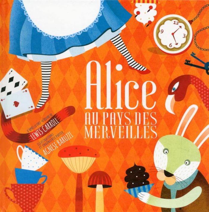 Couverture du livre « ALICE AU PAYS DES MERVEILLES - LIVRE POP-UP » de Carroll/baruzzi, librairie Les Contes Infusés à Corte