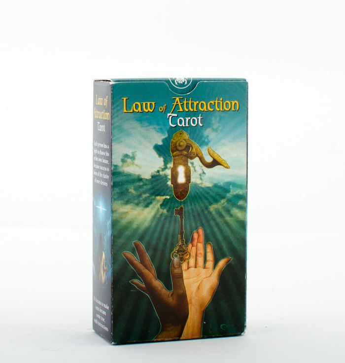 Couverture du livre « LAW OF ATTRACTION TAROT » de Xxx, librairie Les Contes Infusés à Corte