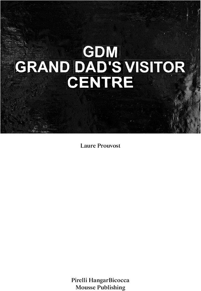 Couverture du livre « GDM GRAND DAD'S VISITOR CENTER », librairie Les Contes Infusés à Corte