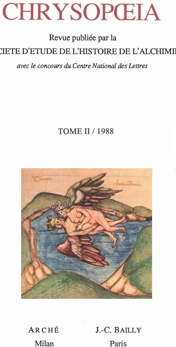 Couverture du livre « CHRYSOPOEIA II - 1988 » de Aa. Vv. Collectif, librairie Les Contes Infusés à Corte