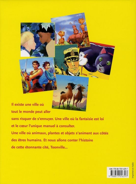 Quatrième de couverture de « BLANCHE-NEIGE ET SES COPAINS »