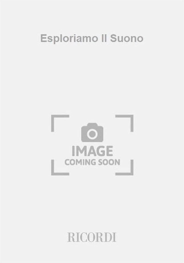 Couverture du livre « ESPLORIAMO IL SUONO FORMATION MUSICALE » de Vivanco P., librairie Les Contes Infusés à Corte