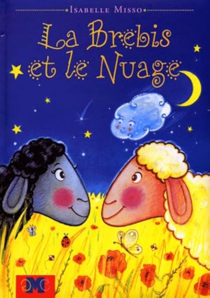 Couverture du livre « **LA BREBIS ET LE NUAGE » de Xxx, librairie Les Contes Infusés à Corte