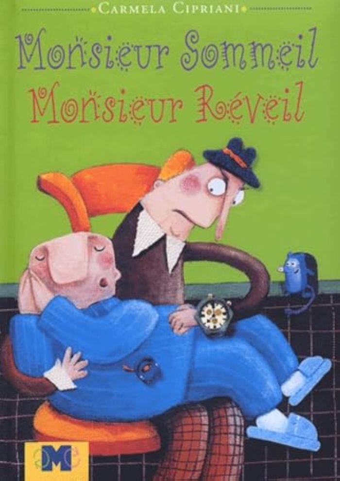 Couverture du livre « **MONSIEUR SOMMEIL MONSIEUR REVEIL » de Xxx, librairie Les Contes Infusés à Corte