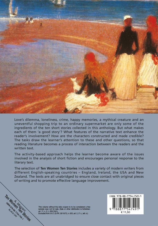 Quatrième de couverture de « TEN WOMEN TEN STORIES (B2/C1) »