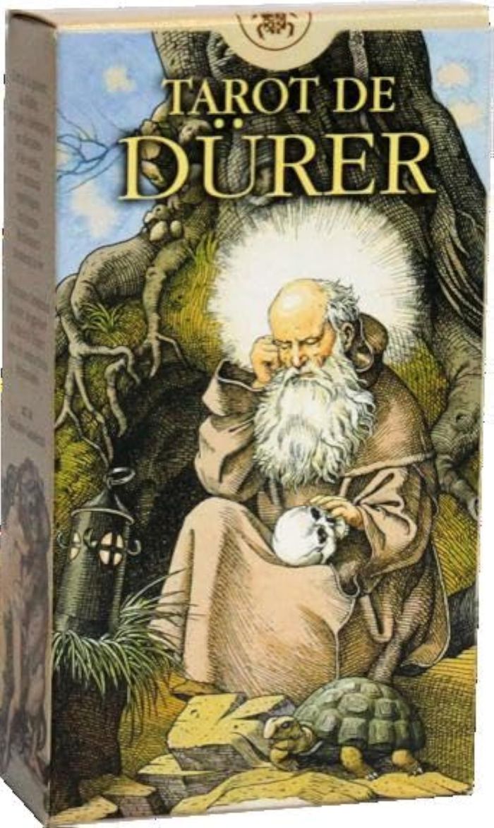 Couverture du livre « TAROT DE DURER » de Giacinto Gaudenzi, librairie Les Contes Infusés à Corte