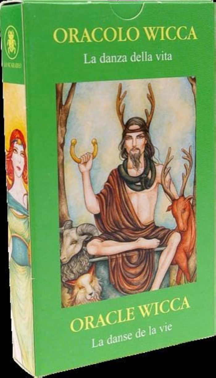 Couverture du livre « ORACLE WICCA » de Xxx, librairie Les Contes Infusés à Corte