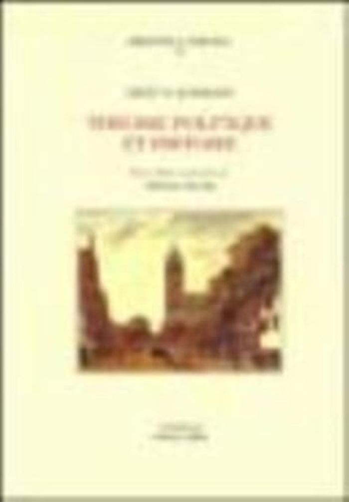 Couverture du livre « THEORIE POLITIQUE ET HISTOIRE », librairie Les Contes Infusés à Corte