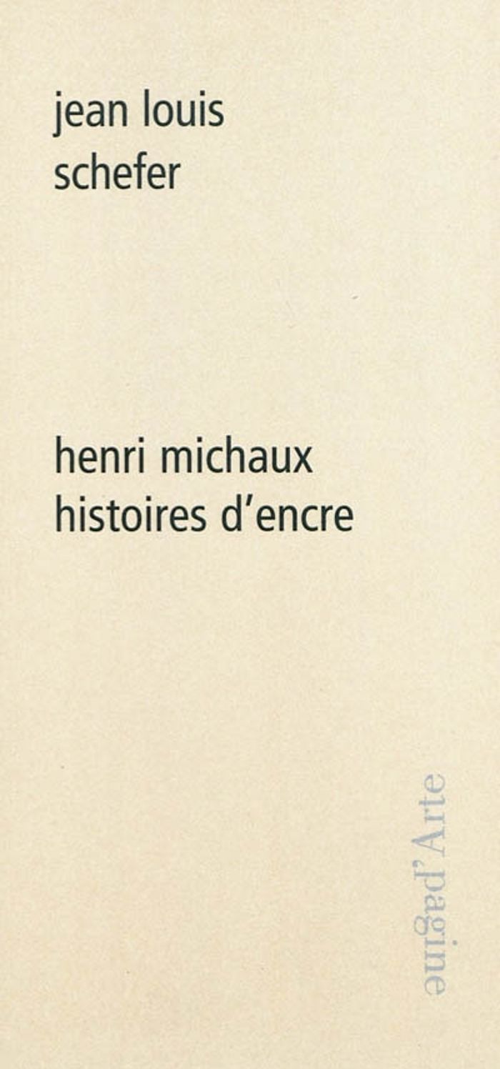 Couverture du livre « HENRI MICHAUX, HISTOIRES D'ENCRE », librairie Les Contes Infusés à Corte