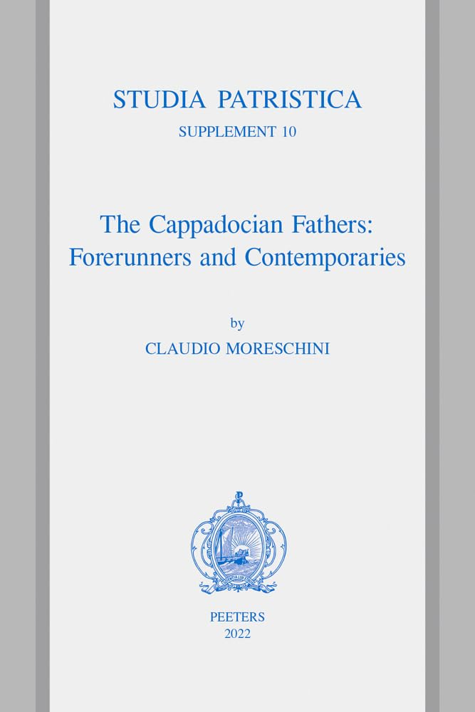Couverture du livre « THE CAPPADOCIAN FATHERS - FORERUNNERS AND CONTEMPORARIES », librairie Les Contes Infusés à Corte
