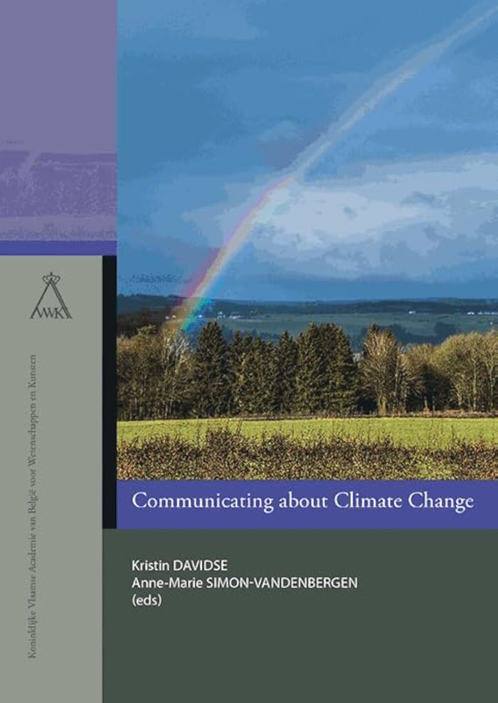Couverture du livre « COMMUNICATING ABOUT CLIMATE CHANGE » de K. Davidse, librairie Les Contes Infusés à Corte