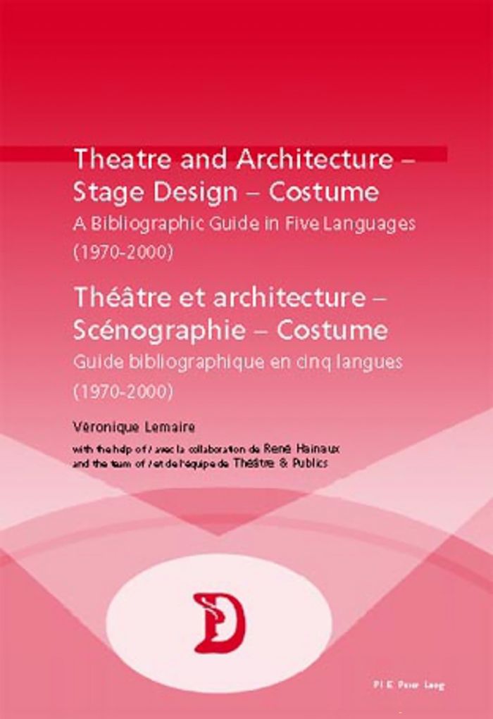 Couverture du livre « THEATRE AND ARCHITECTURE - STAGE DESIGN - COSTUME THEATRE ET ARCHITECTURE - SCENOGRAPHIE - COSTUME - » de Hainaux Rene, librairie Les Contes Infusés à Corte