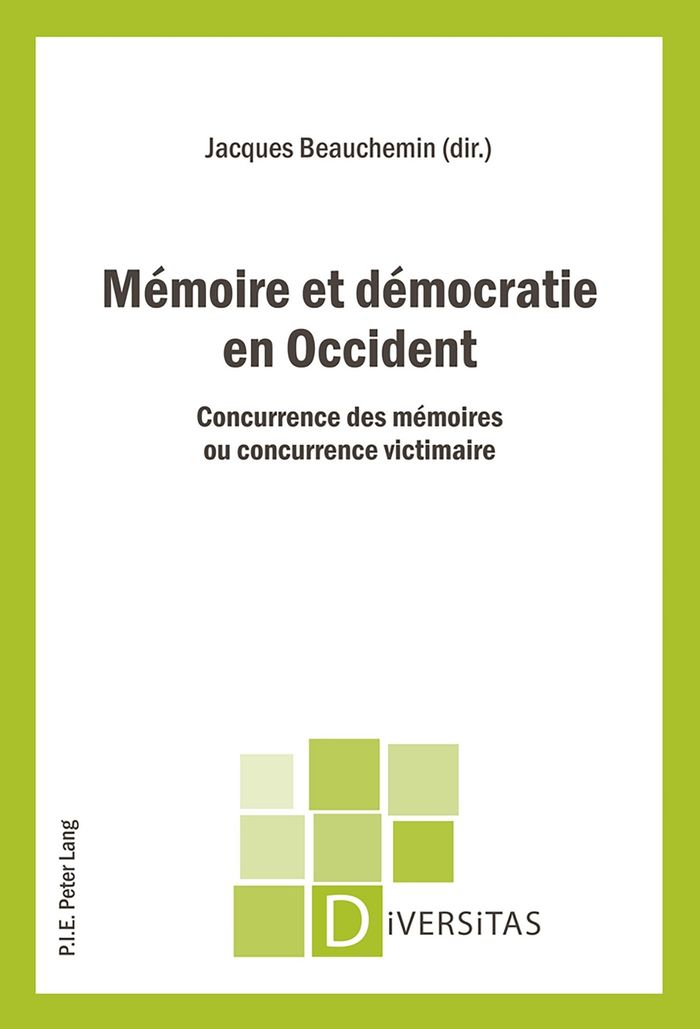 Couverture du livre « MEMOIRE ET DEMOCRATIE EN OCCIDENT - CONCURRENCE DES MEMOIRES OU CONCURRENCE VICTIMAIRE », librairie Les Contes Infusés à Corte